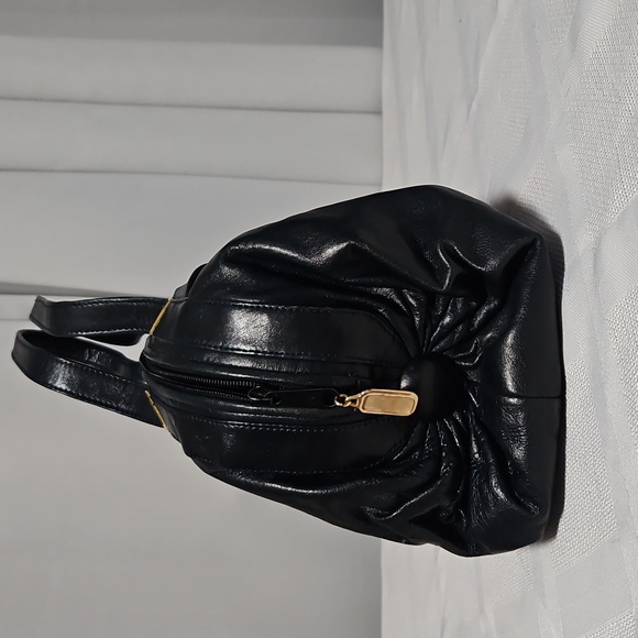 Lisette Vintage Style Barrel/doctor/bowler Satchel - Picture 2 of 8